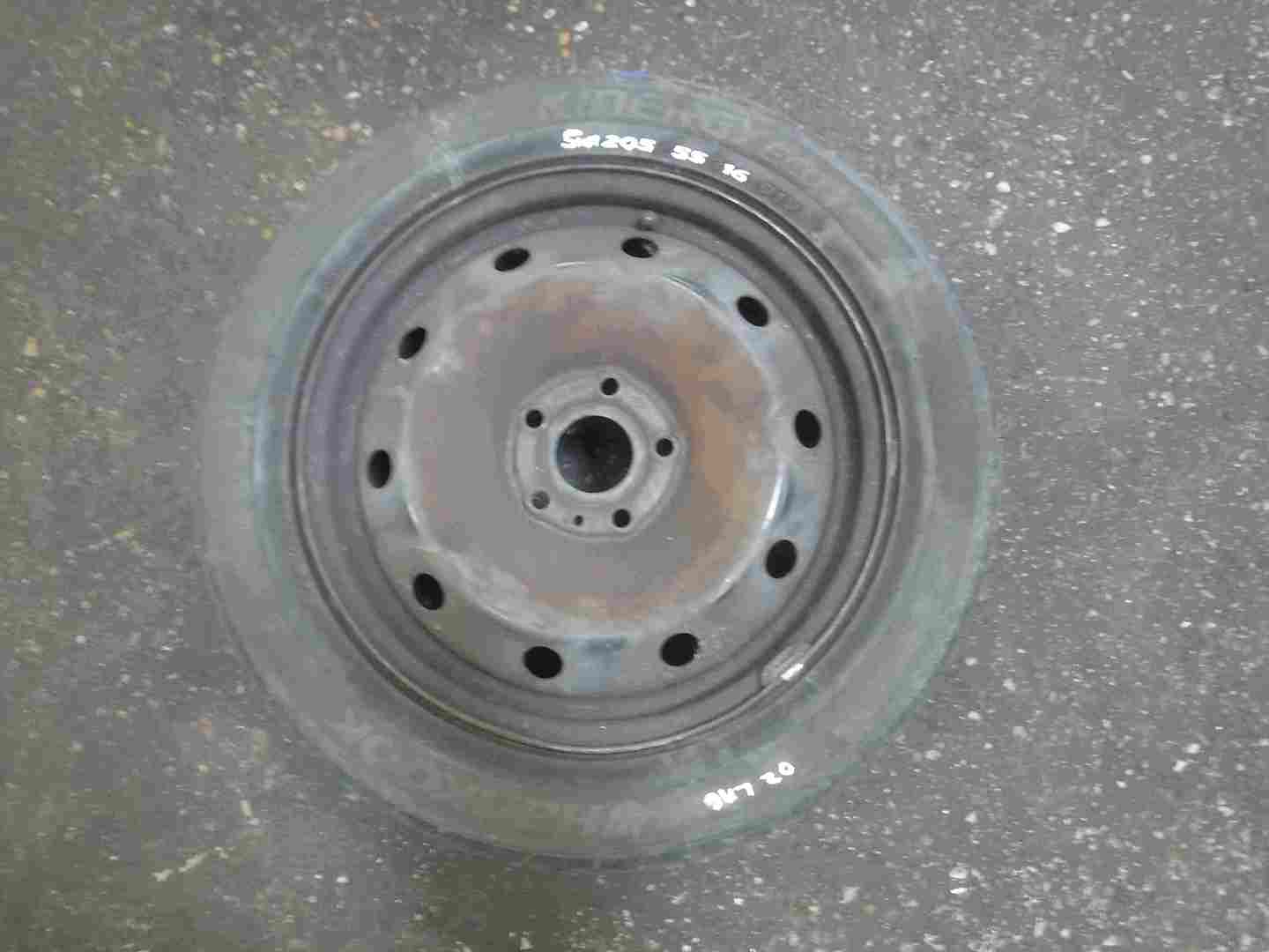 Renault Laguna 2001-2007 Steel Wheel Rim + Tyre 205 55 16 5mm Tread