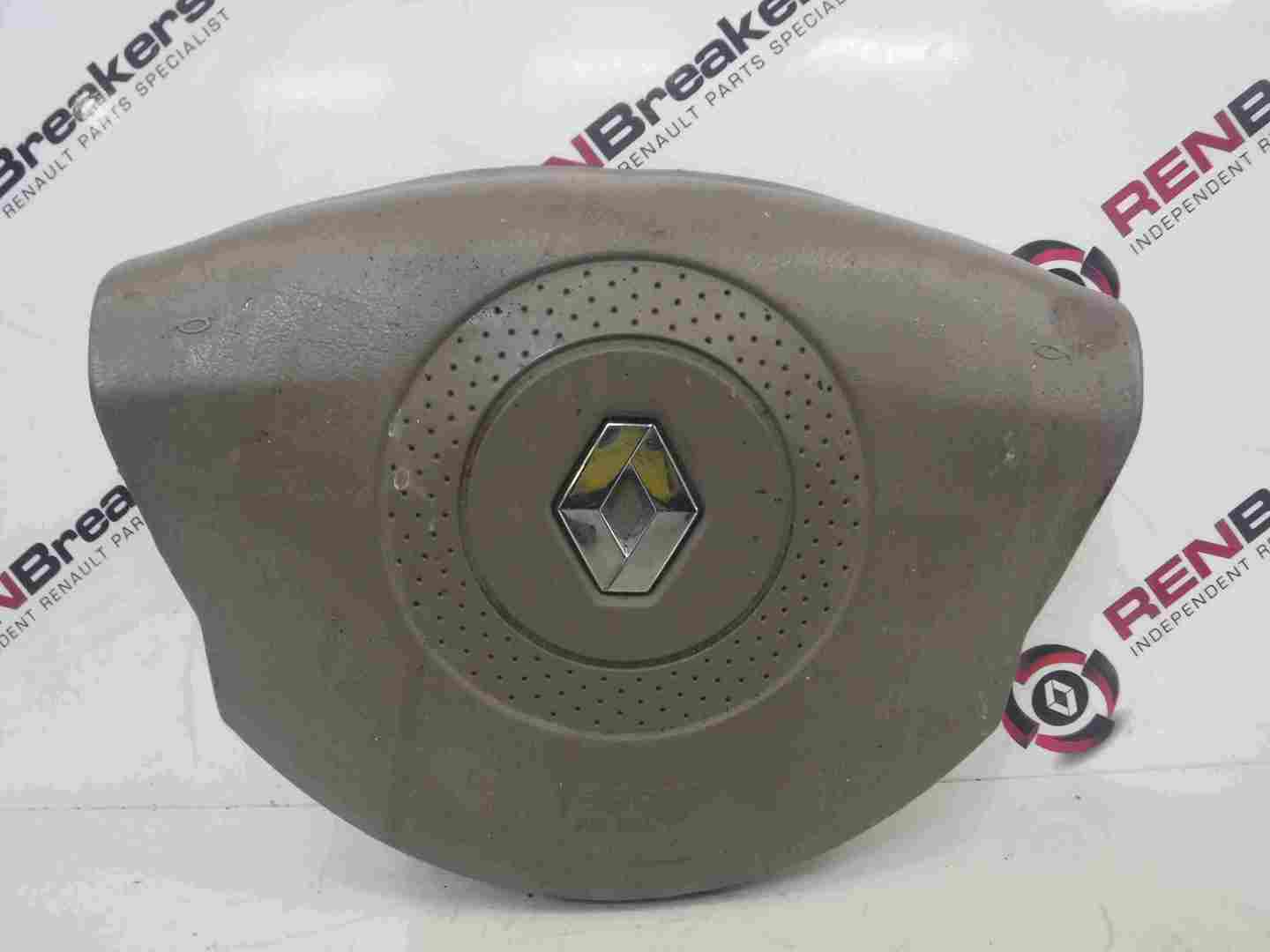 Renault Laguna 2001-2007 Steering Wheel Airbag Cruise Control Beige 8200374620