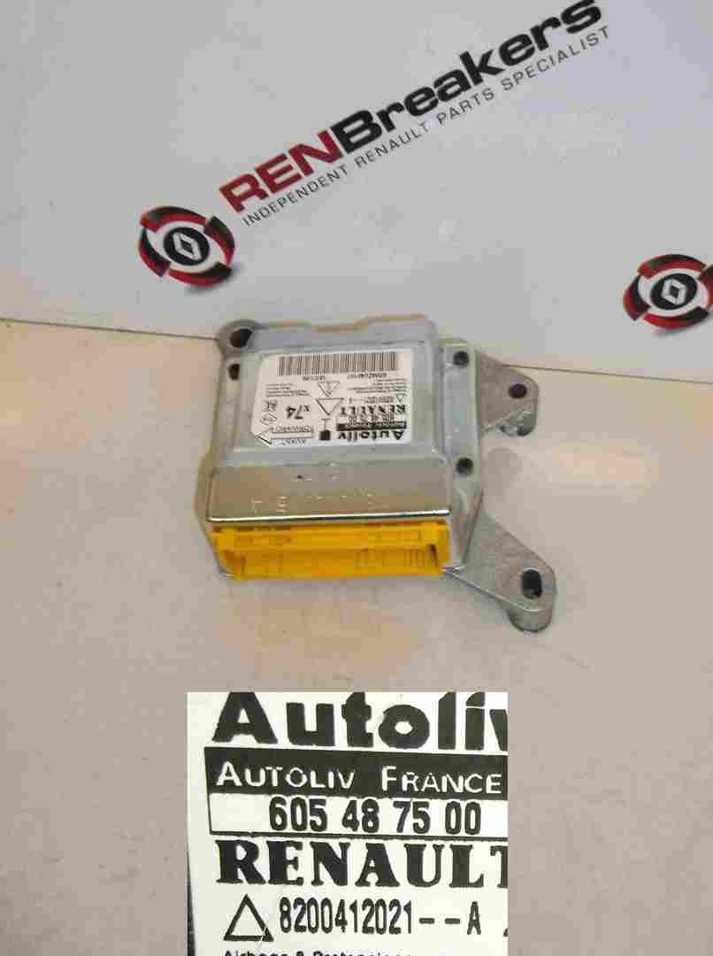 Renault Laguna 2005-2007 Airbag Module ECU Computer 8200412021
