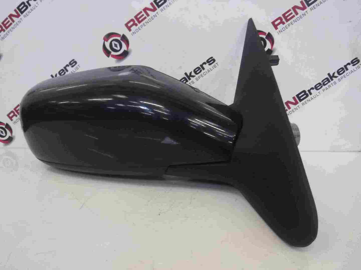 Renault Laguna 2005-2007 Drivers OS Wing Mirror Door Mirror  Blue 472 Folding