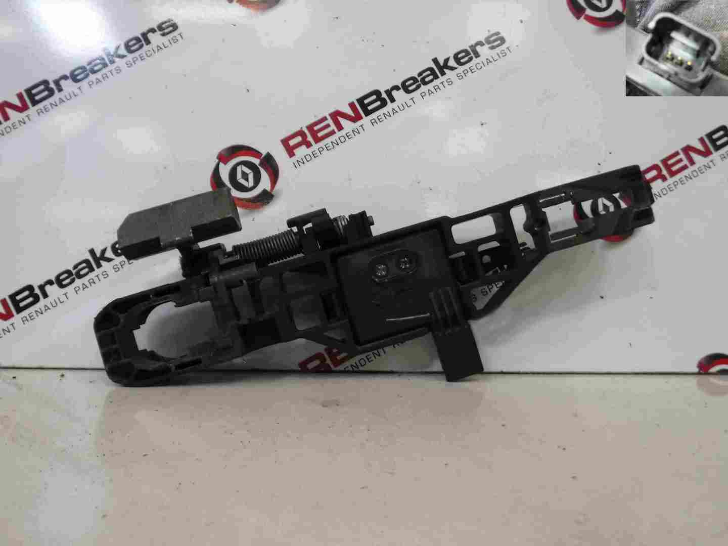 Renault Laguna 2005-2007 Drivers OSF Front Exterior Door Handle Backing Surround