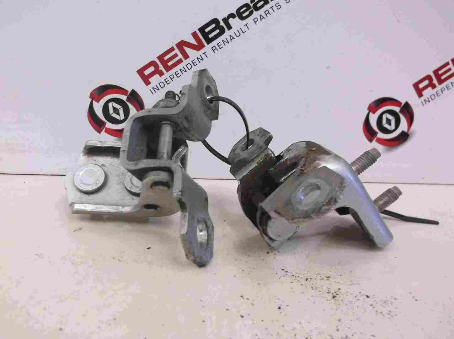 Renault Laguna 2005-2007 Drivers OSR Rear Door Hinges Silver