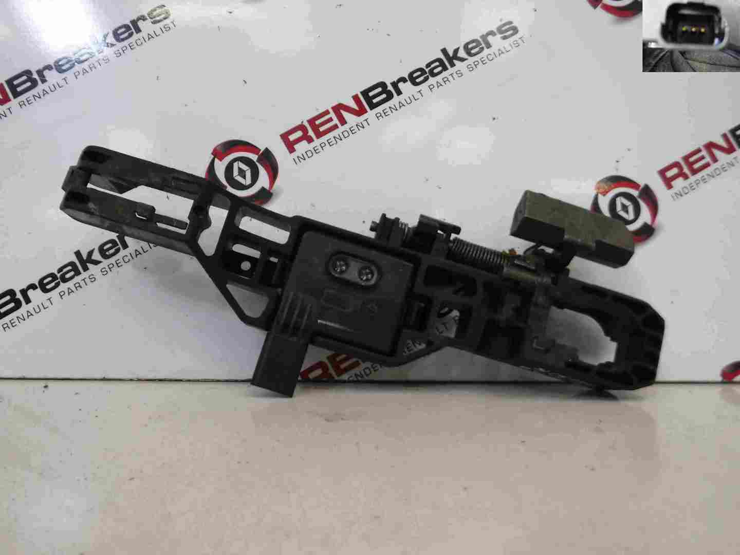Renault Laguna 2005-2007 Drivers OSR Rear Exterior Door Handle Backing Surround