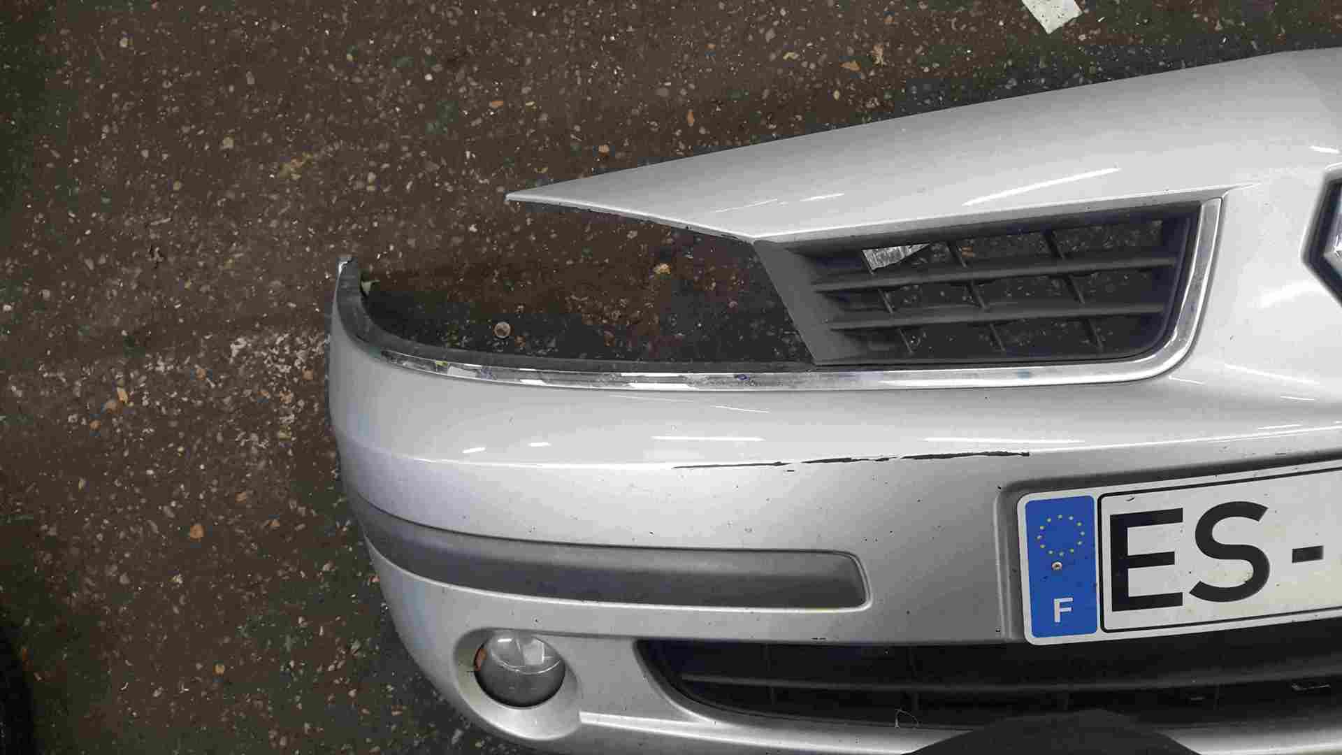 Thumb 4 Renault Laguna 2005-2007 Front Bumper Silver TED69