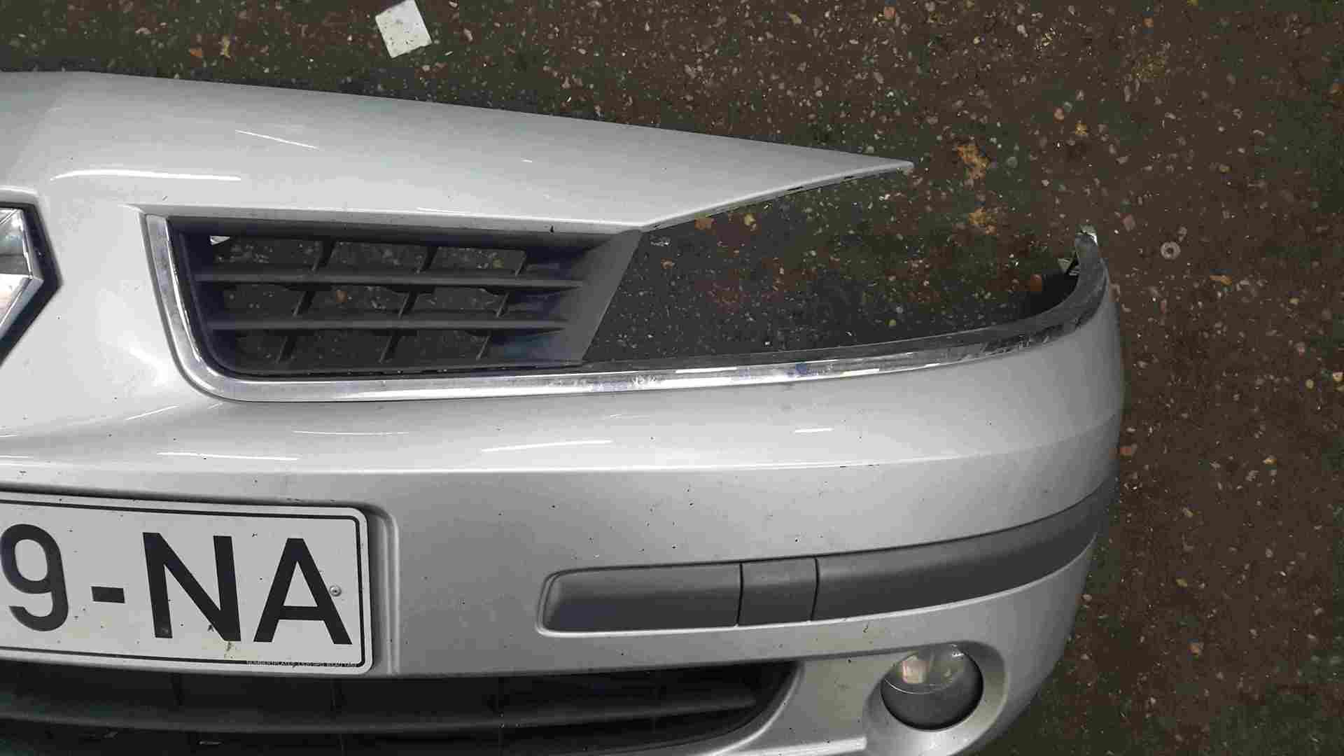 Thumb 3 Renault Laguna 2005-2007 Front Bumper Silver TED69