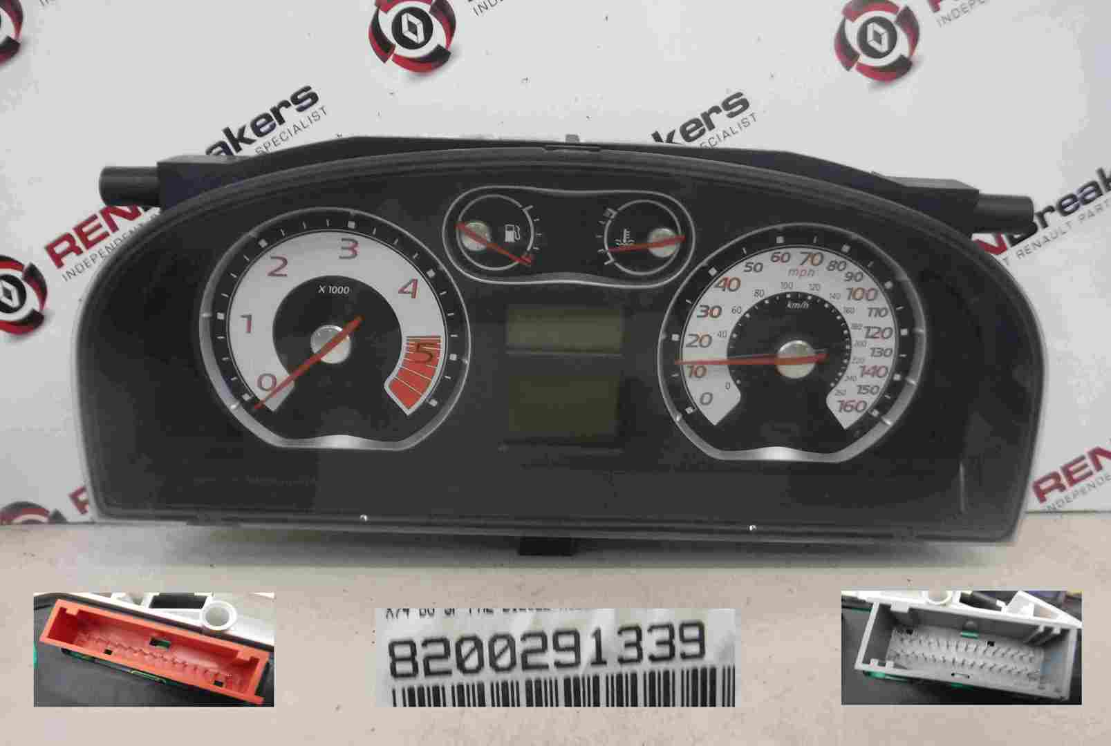 Renault Laguna 2005-2007 Instrument Panel Dials Gauges Speedo 167K