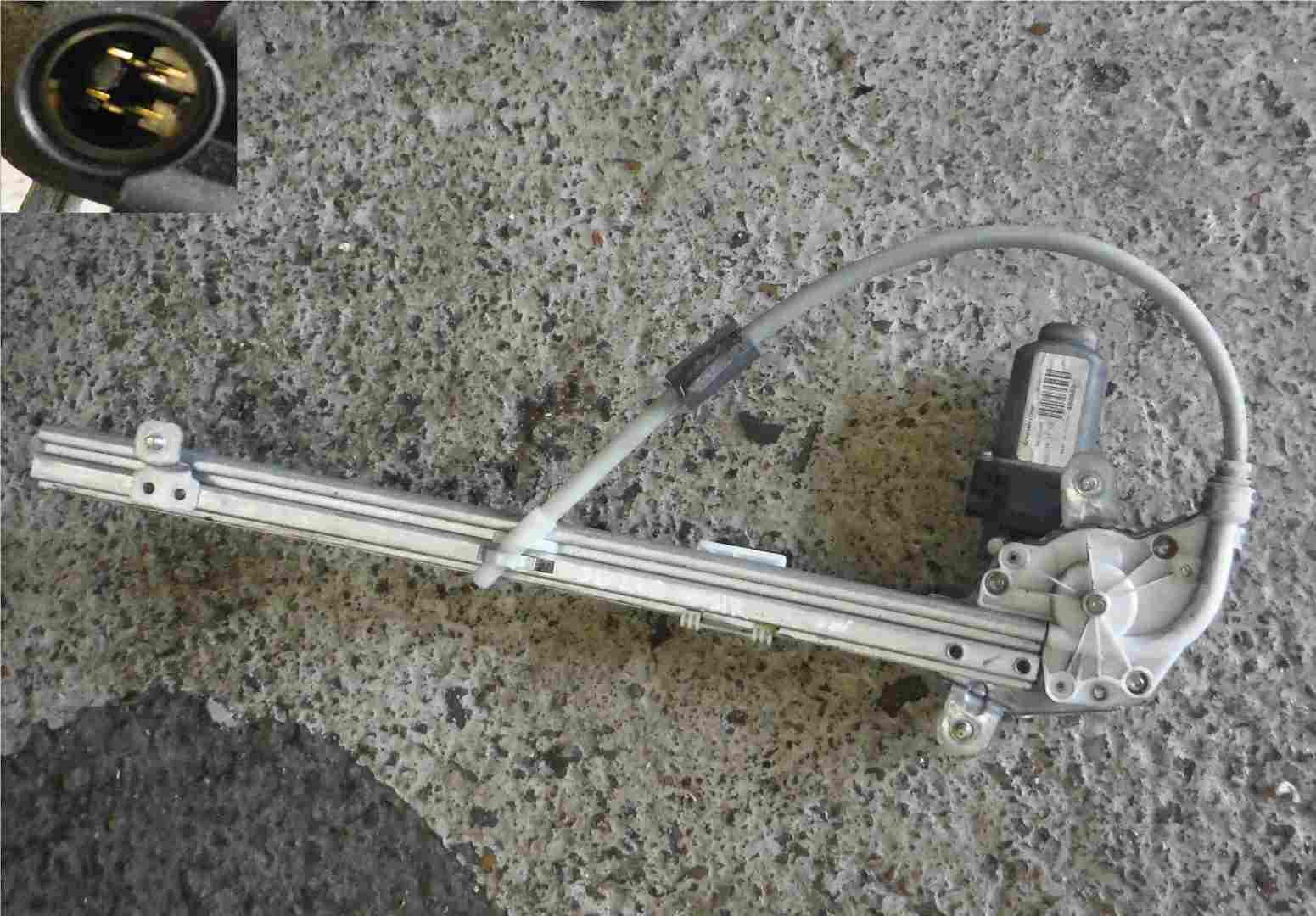 Renault Laguna 2005-2007 Passenger NSR Rear Window Motor   Regulator 2 pin