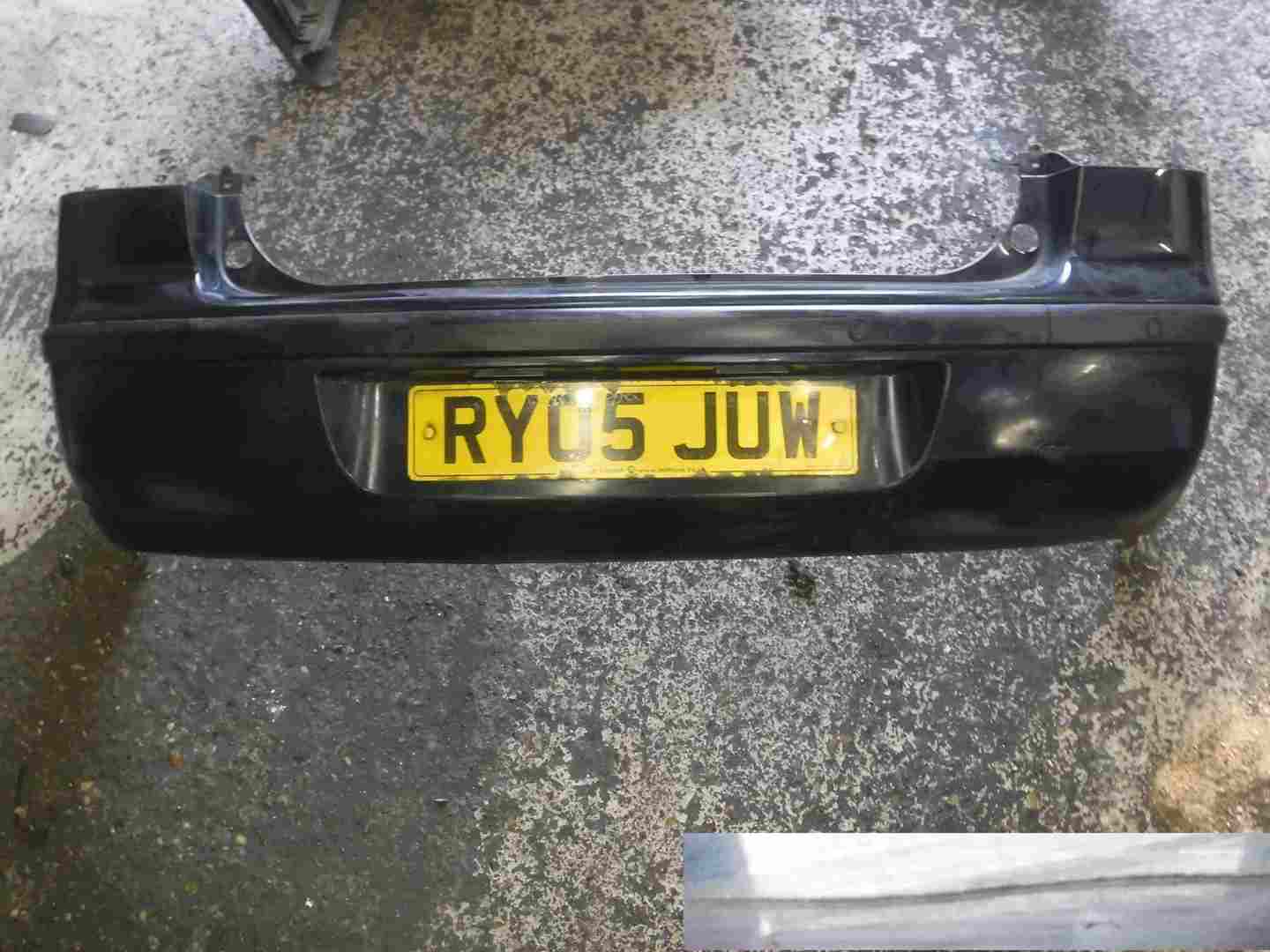 Renault Laguna 2005-2007 Rear Bumper Blue 472