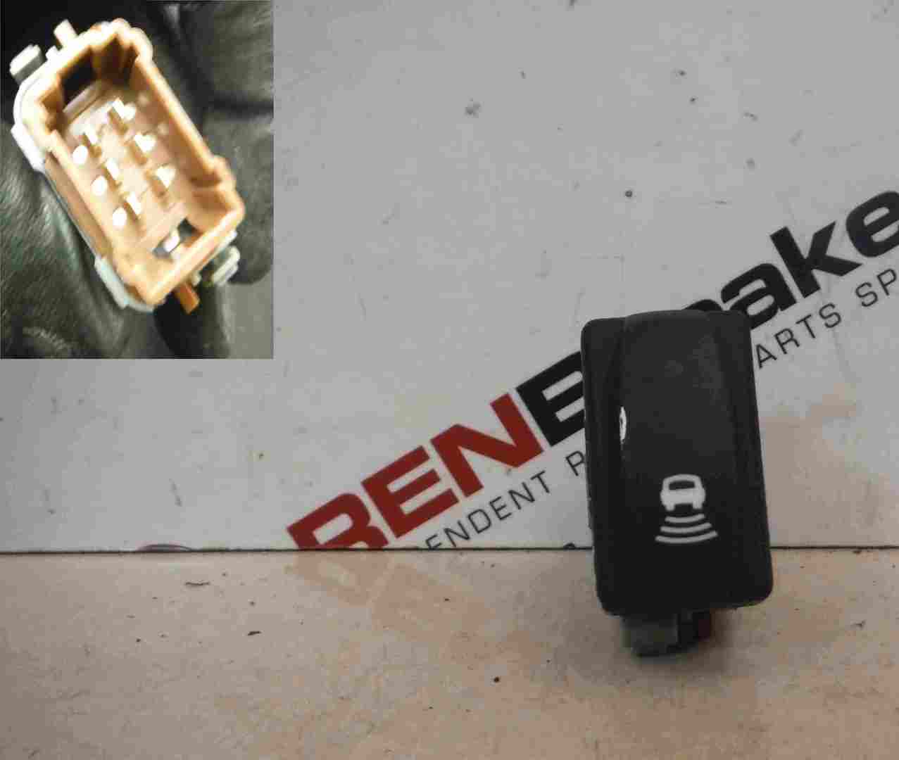Renault Laguna 2005-2007 Rear Parking Aid Sensor Button Switch
