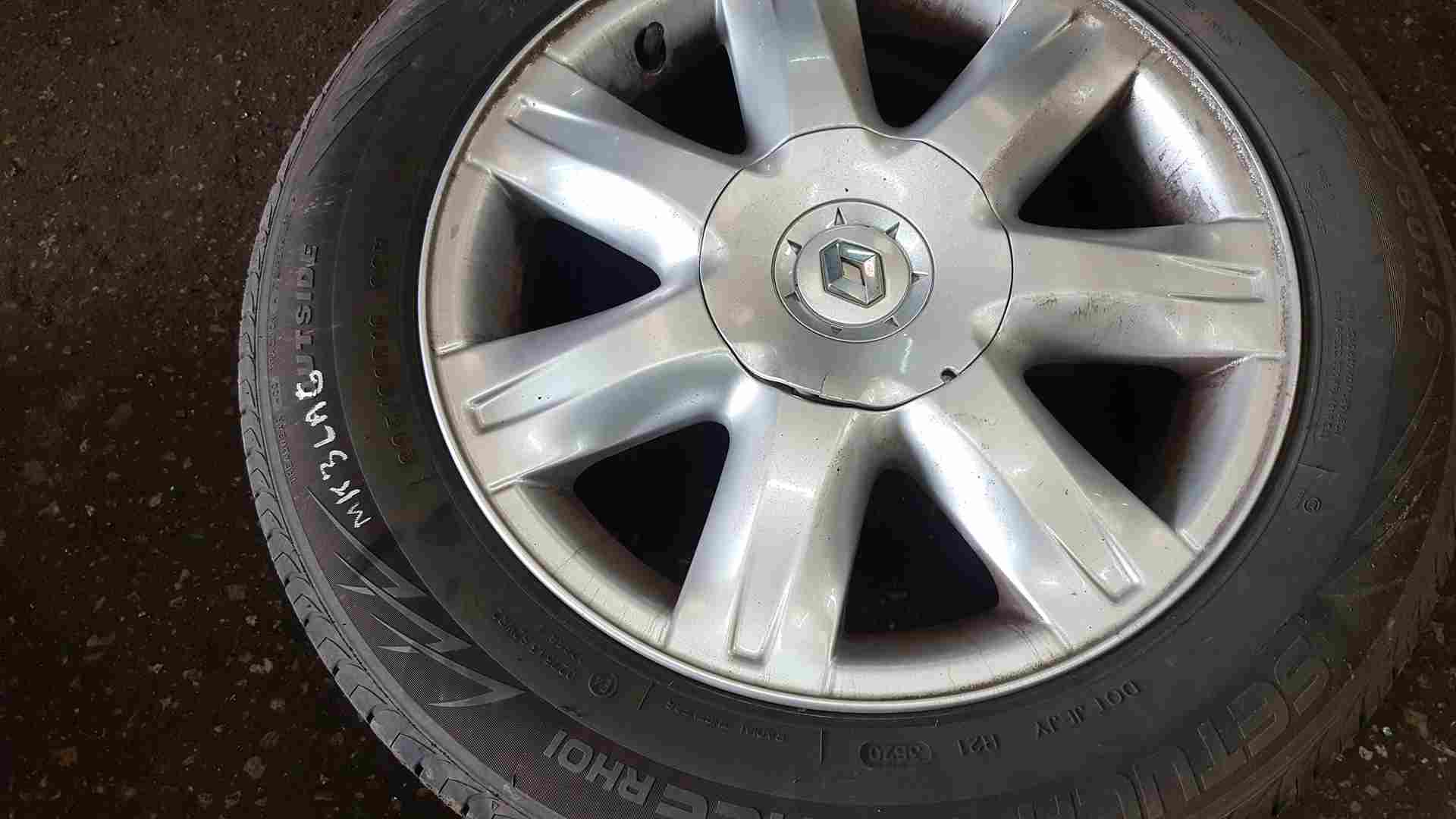 Thumb 2 Renault Laguna 2007-2010 Paradise Standard Alloy Wheel Tyre 205 60 16 6Mm Inch 