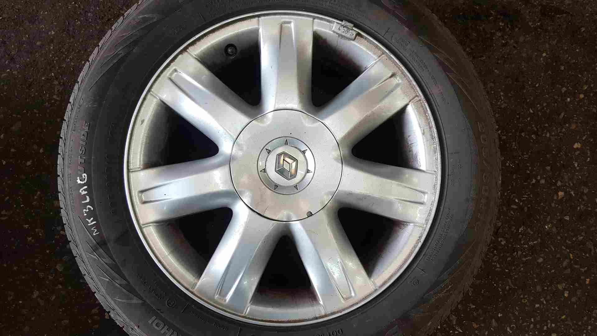 Thumb 4 Renault Laguna 2007-2010 Paradise Standard Alloy Wheel Tyre 205 60 16 6Mm Inch 