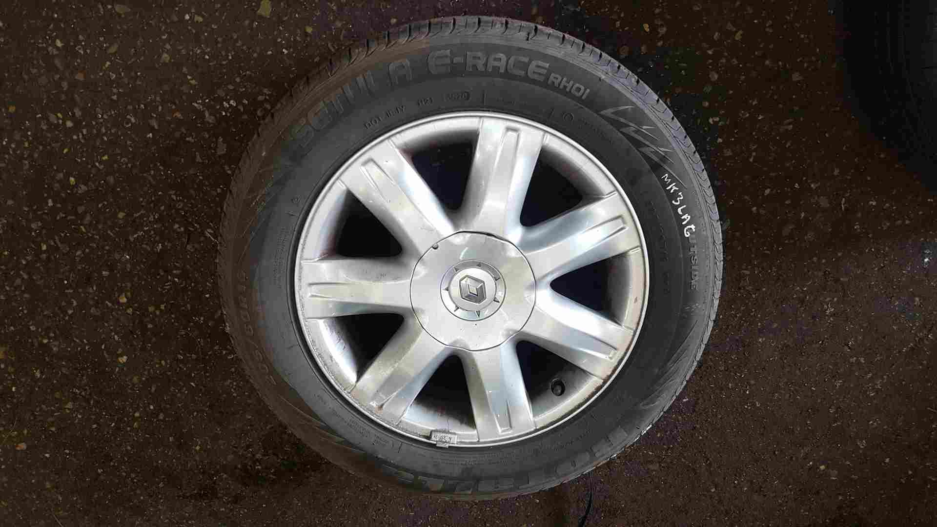 Thumb 7 Renault Laguna 2007-2010 Paradise Standard Alloy Wheel Tyre 205 60 16 6Mm Inch 