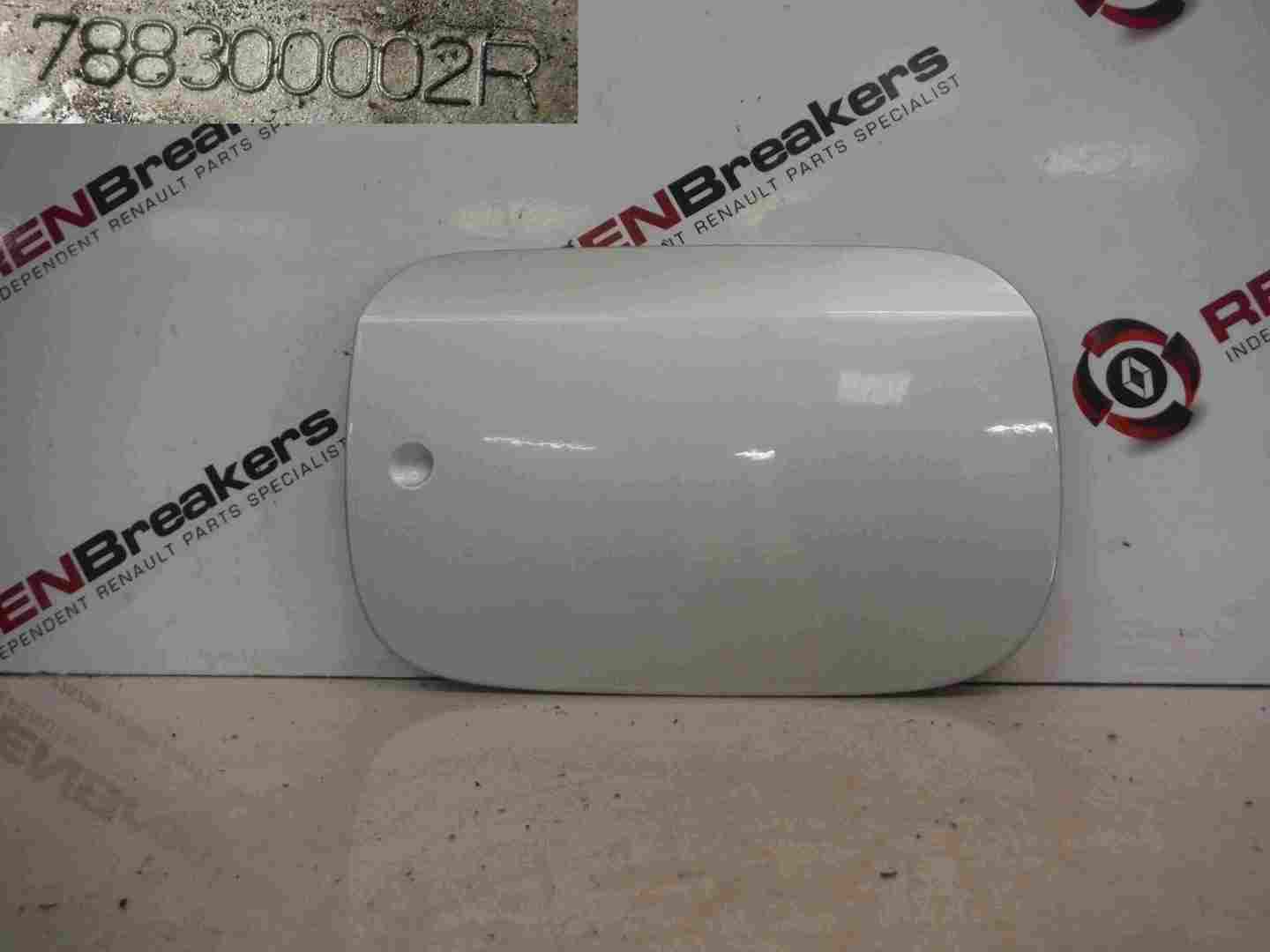 Renault Laguna 2007-2010 Petrol Flap Cover Silver TED69