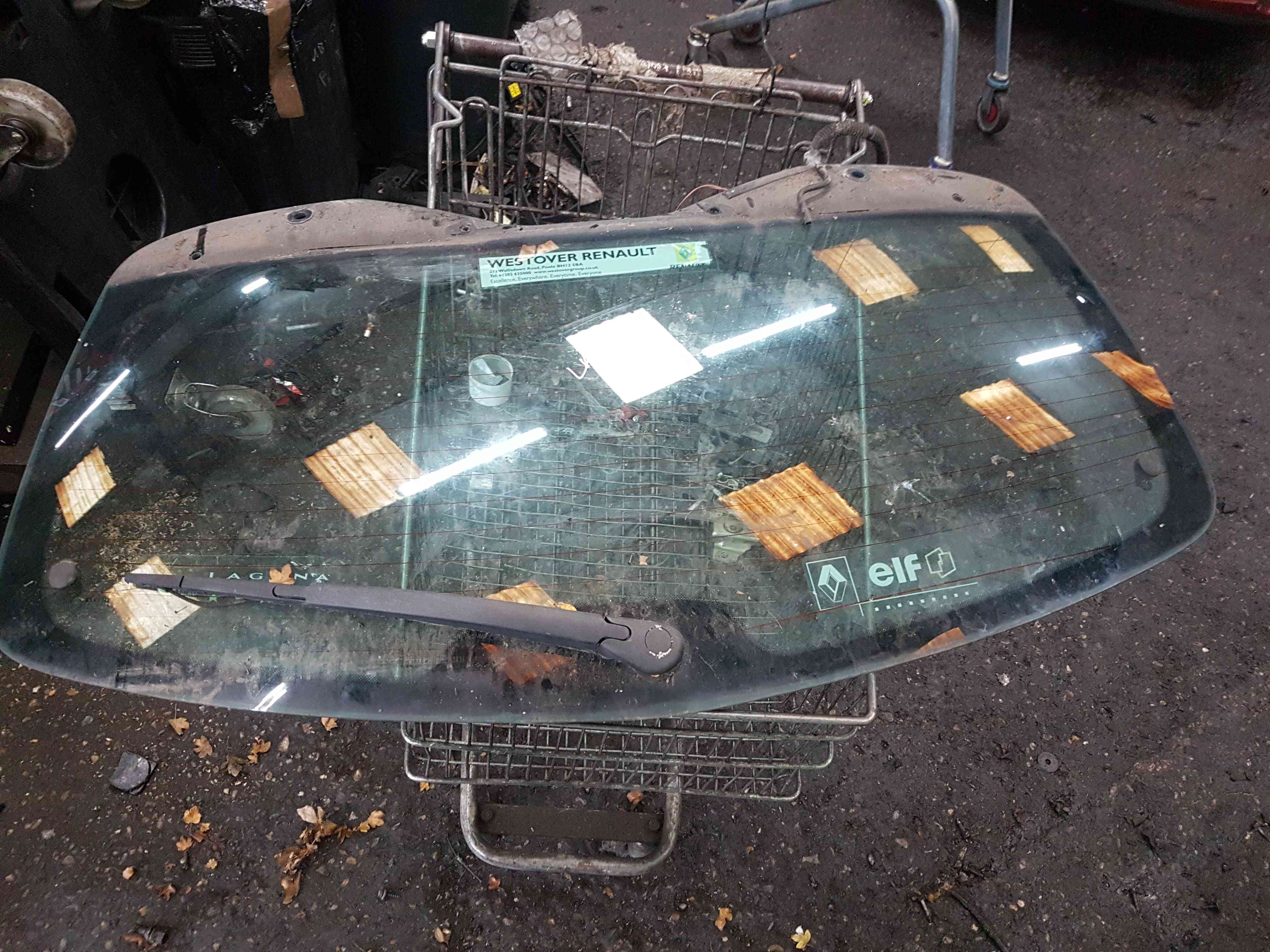 Renault Laguna Estate 2001-2005 Boot Glass