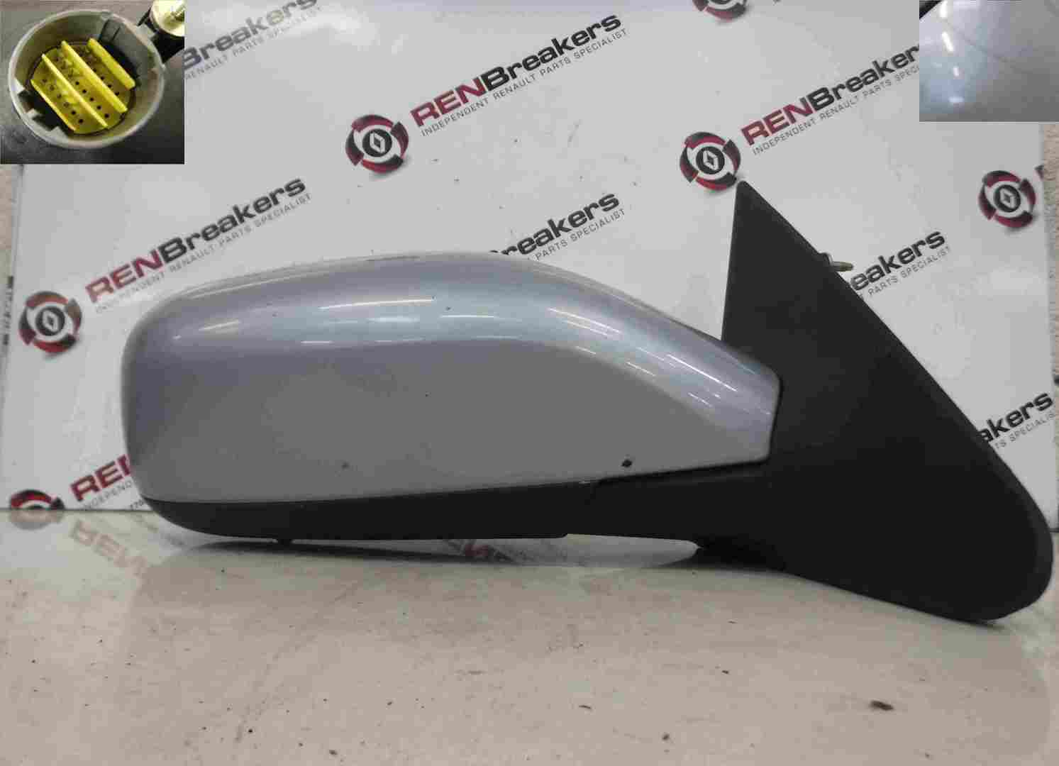 Renault Laguna Estate 2001-2005 Drivers OS Wing Mirror Purple TEB65 Folding