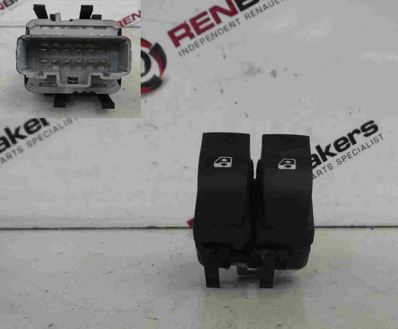 Renault Laguna Estate 2001-2005 Drivers OSF Front Dual Window Switch