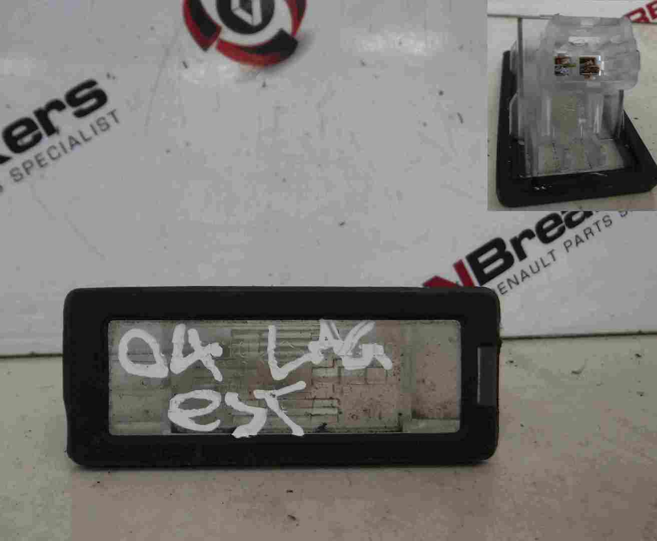 Renault Laguna Estate 2001-2005 Number Plate Light
