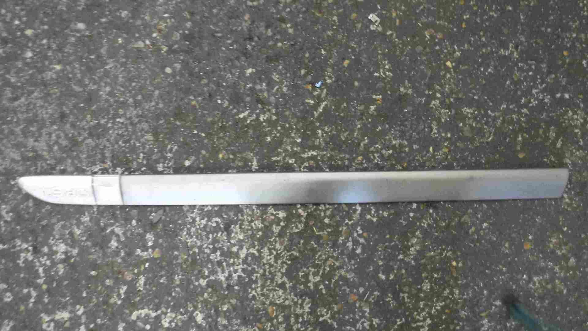 Renault Laguna Estate 2001-2007 1.9 dCi Passenger NSF Front Door Moulding Silver