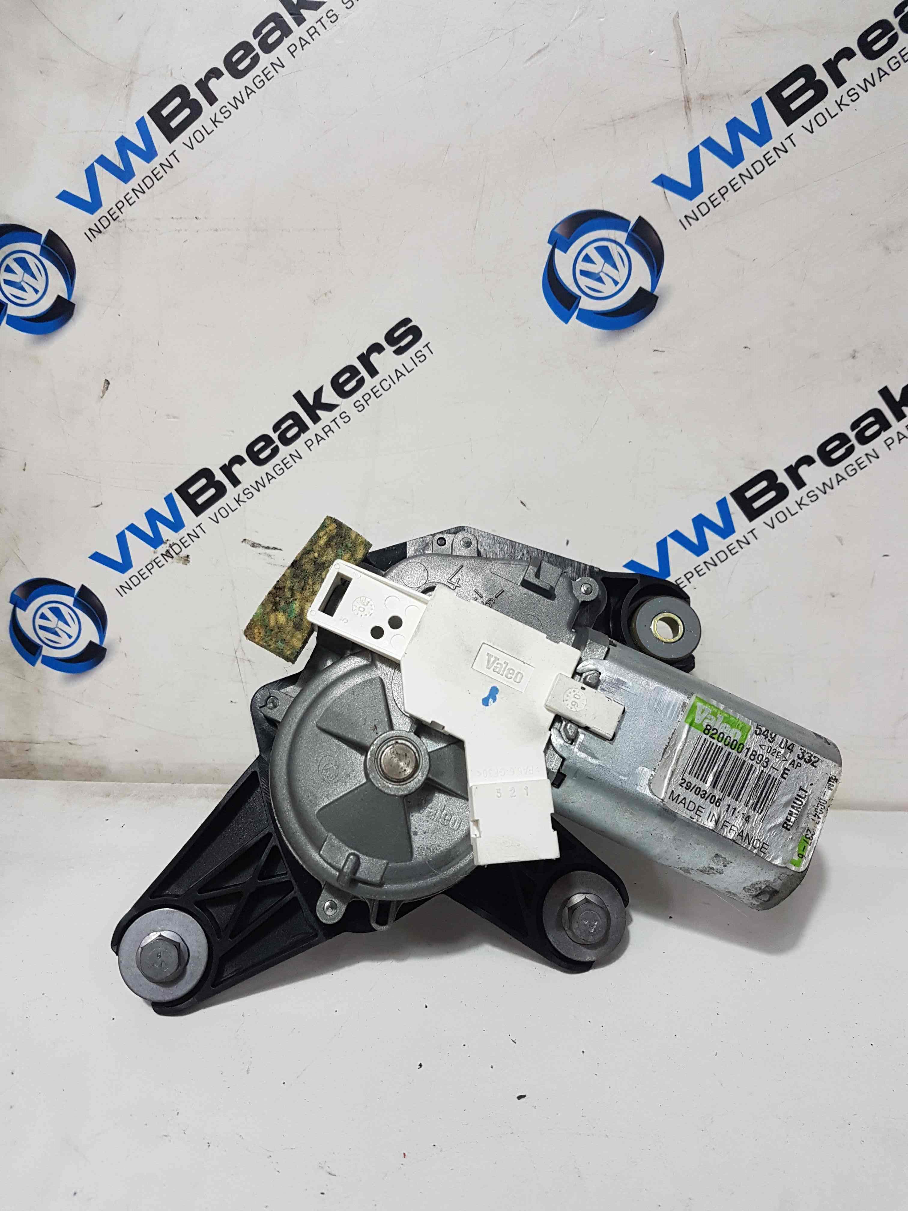 Renault Laguna Estate MK2 2001-2005 Rear Window Wiper Motor  8200001893