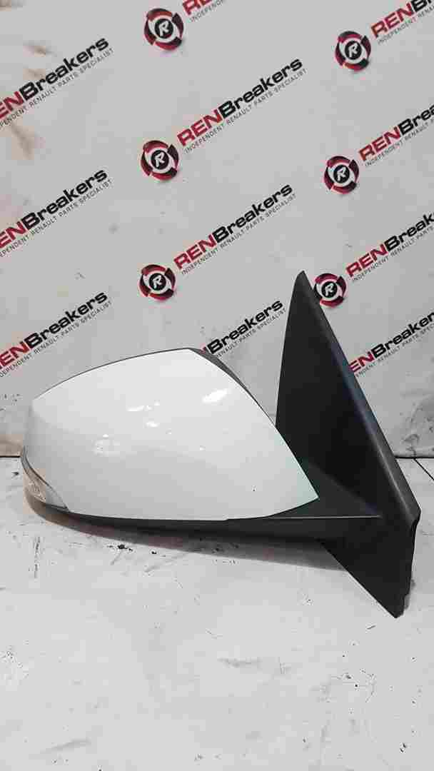Thumb 7 Renault Laguna Estate MK3 2007-2012 Driver Os Wing Mirror White Ov369 Folding