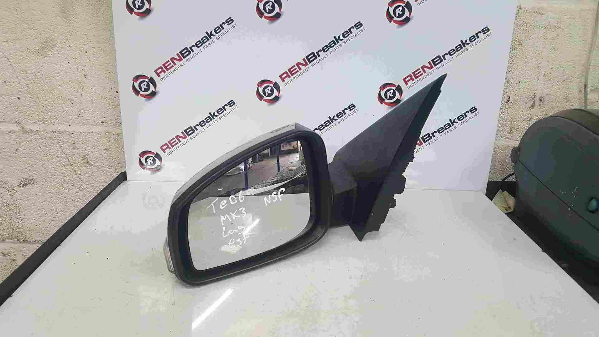 Renault Laguna Estate MK3 2007-2012 Passenger NS Wing Mirror Silver TED69