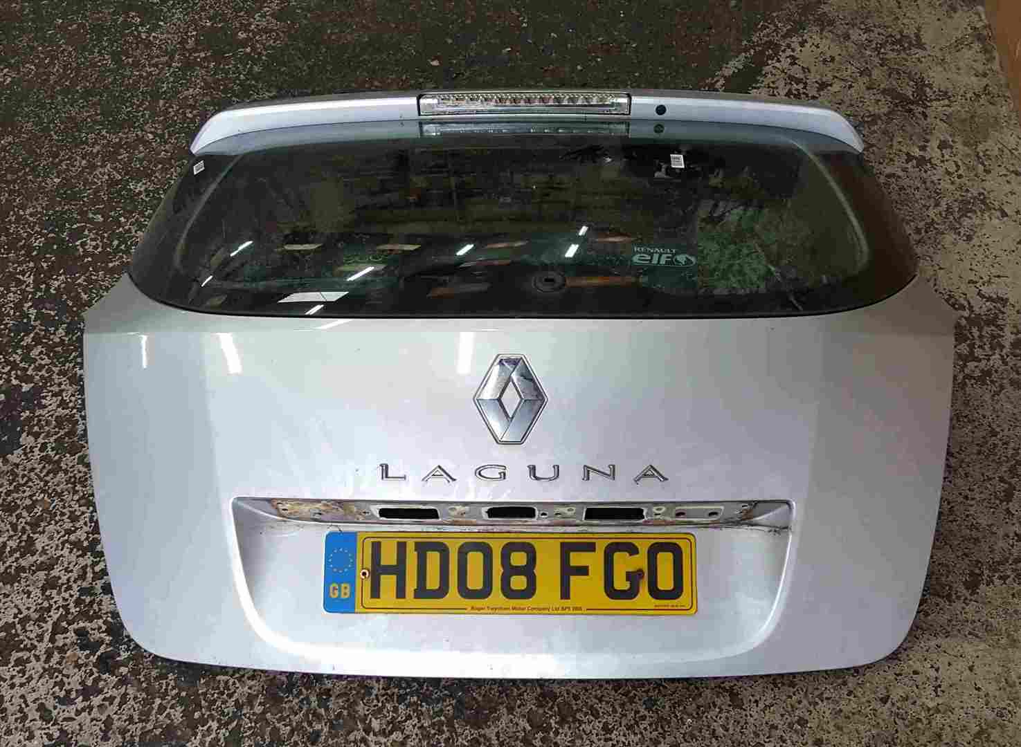 Renault Laguna Estate MK3 2007-2012 Rear Boot Tailgate Silver TED69