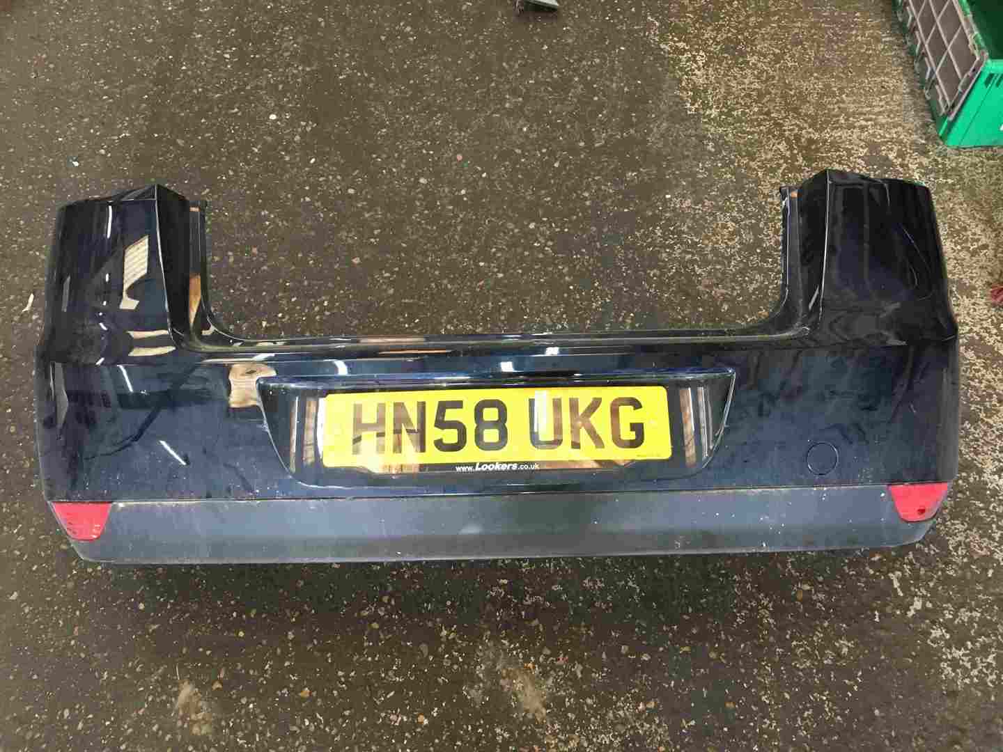 Renault Laguna Hatchback 2007-2010 Rear Bumper Blue 472