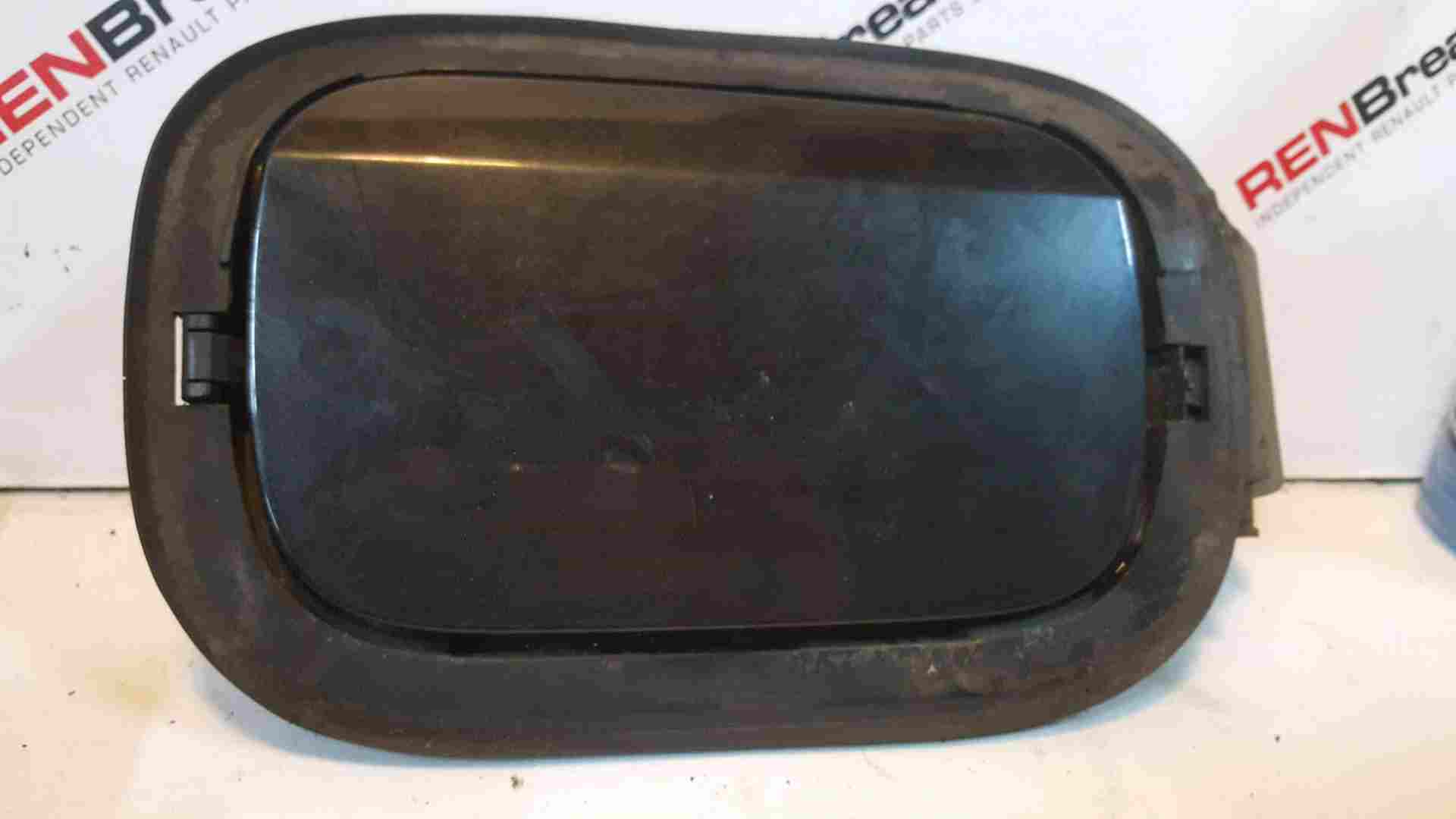 Thumb 3 Renault Laguna Hatchback MK3 2007-2012 Fuel Flap Cover + Hinge Black 676