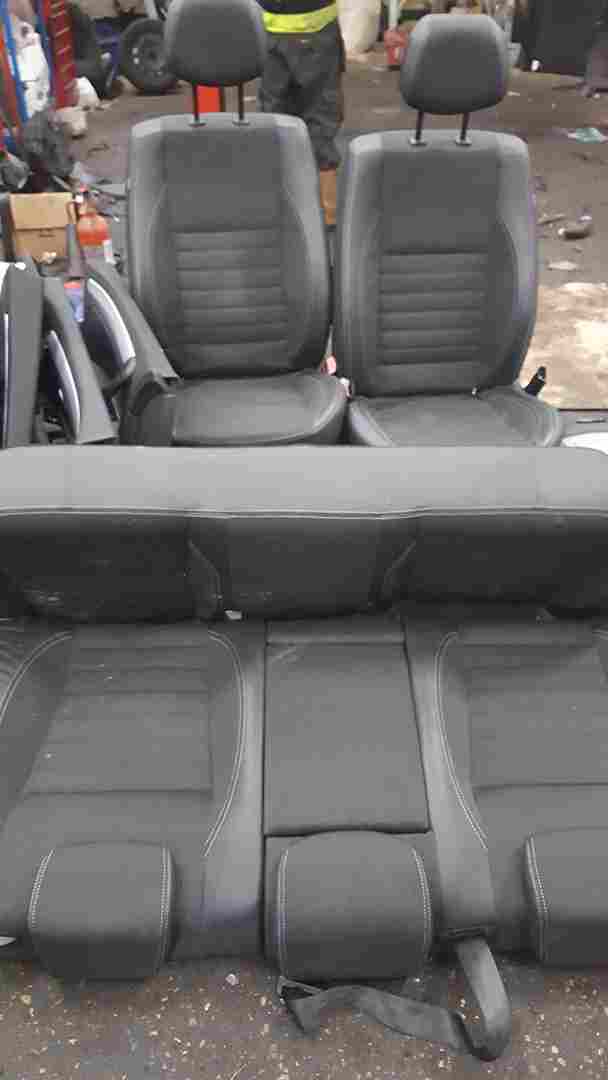 Renault Laguna Hatchback MK3 2007-2012 Half Leather Interior SET Chairs Cards