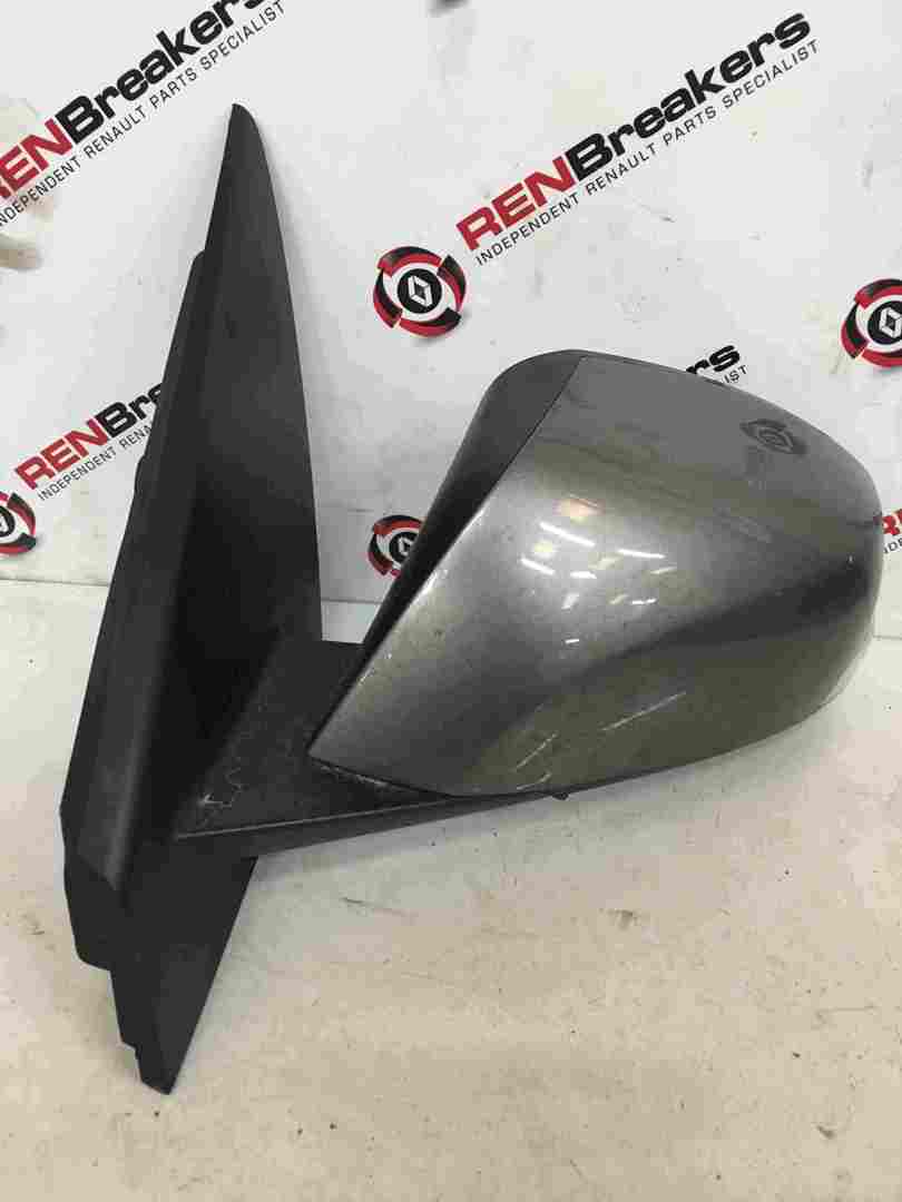 Renault Laguna Hatchback MK3 2007-2012 Passenger NS Wing Mirror Grey TEKND