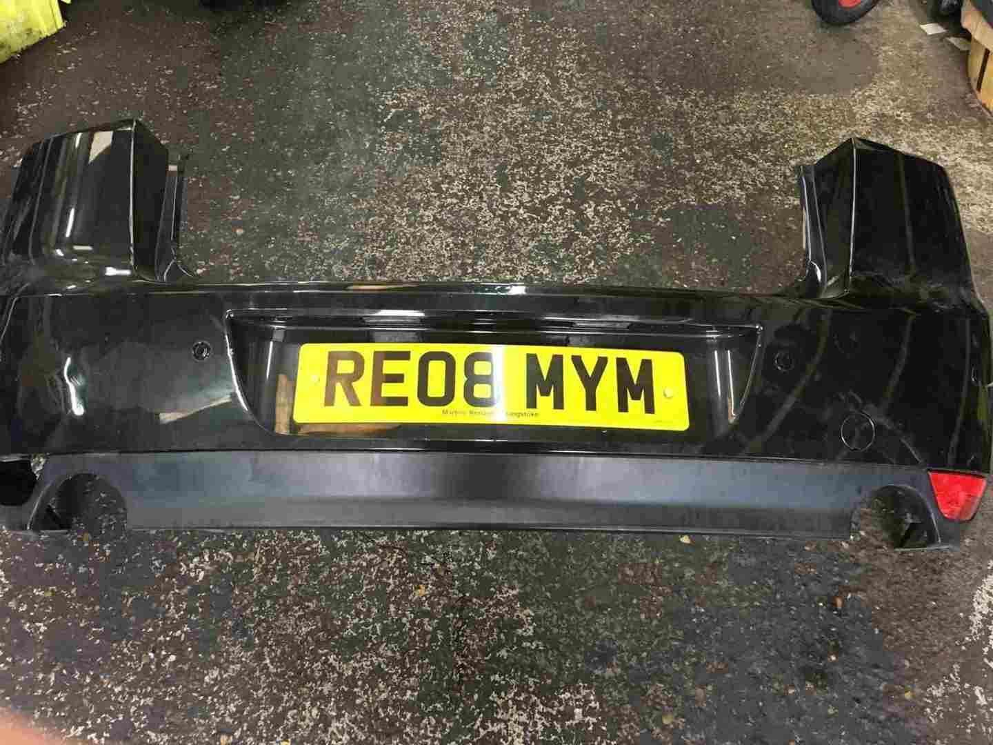 Renault Laguna Hatchback MK3 2007-2012 Rear Bumper Black 676