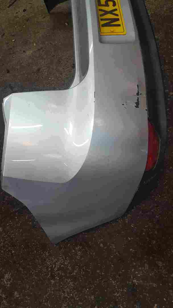 Thumb 2 Renault Laguna Hatchback MK3 2007-2012 Rear Bumper Silver TED69
