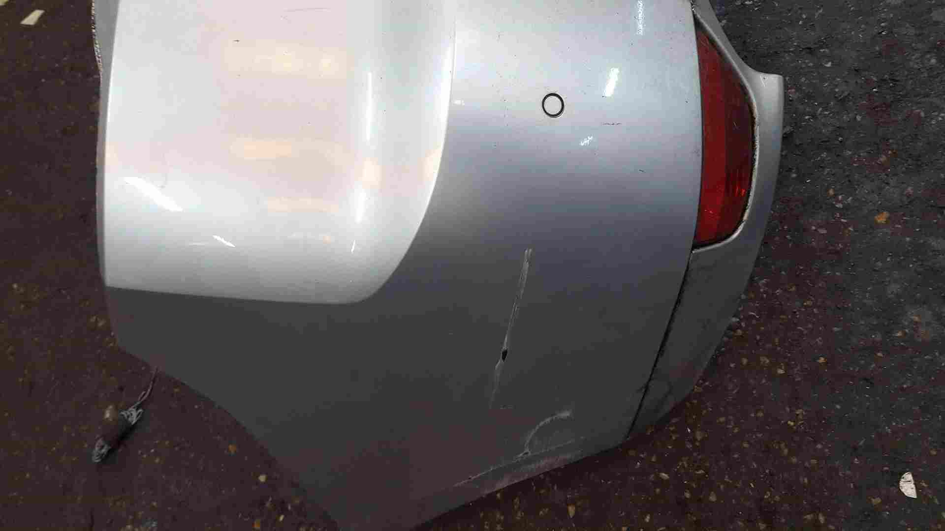 Thumb 2 Renault Laguna Hatchback MK3 2007-2012 Rear Bumper Silver Ted69 + Sensors