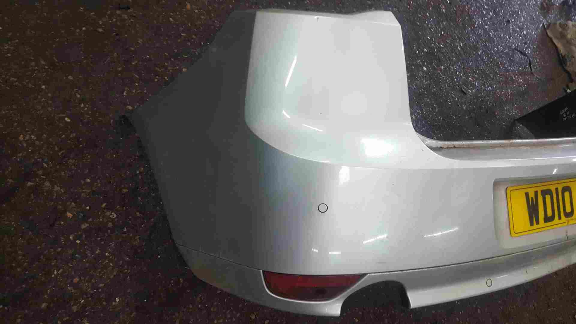 Thumb 4 Renault Laguna Hatchback MK3 2007-2012 Rear Bumper Silver Ted69 Rerverse Sensors
