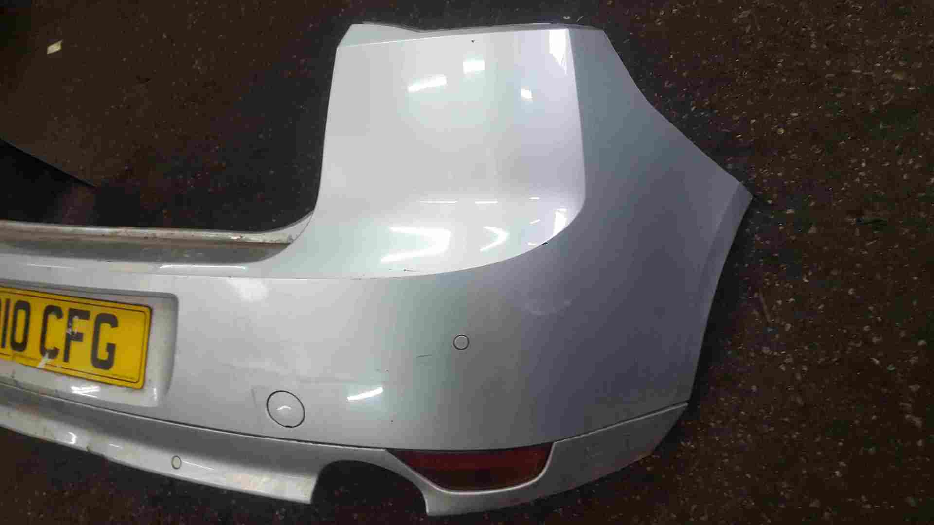 Thumb 6 Renault Laguna Hatchback MK3 2007-2012 Rear Bumper Silver Ted69 Rerverse Sensors