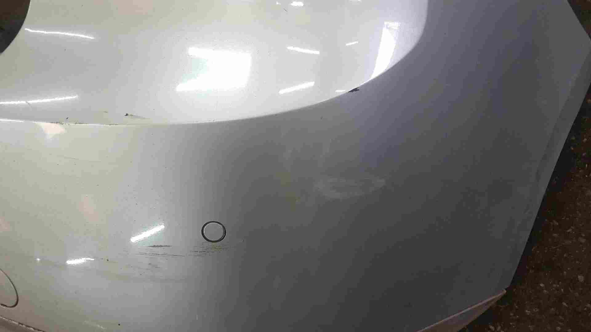 Thumb 7 Renault Laguna Hatchback MK3 2007-2012 Rear Bumper Silver Ted69 Rerverse Sensors