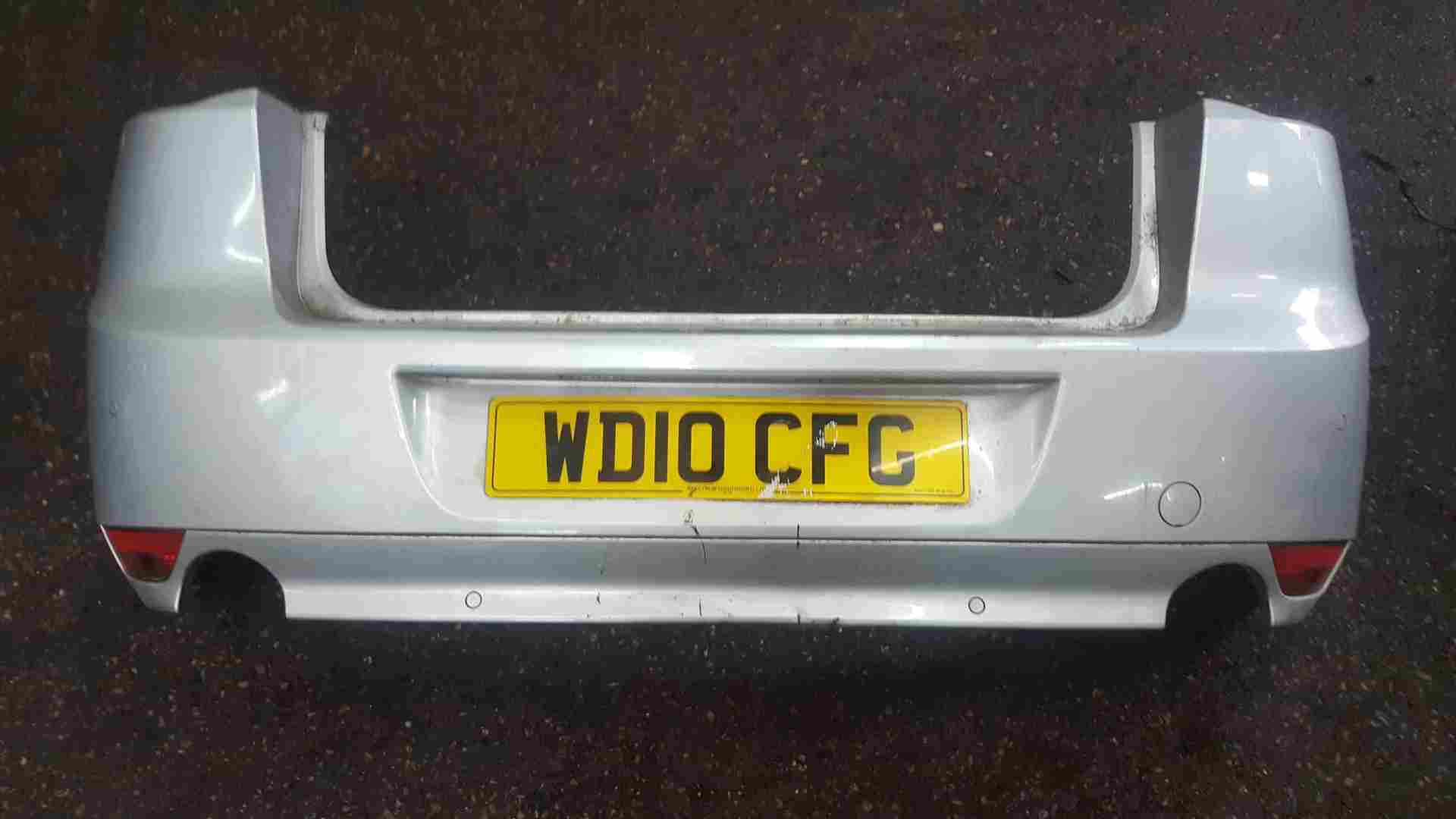 Renault Laguna Hatchback MK3 2007-2012 Rear Bumper Silver Ted69 Rerverse Sensors