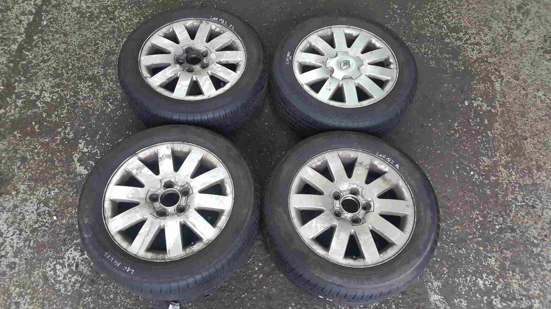 Renault Laguna MK2 2001-2007 Alloy Wheels Set X4 16inch