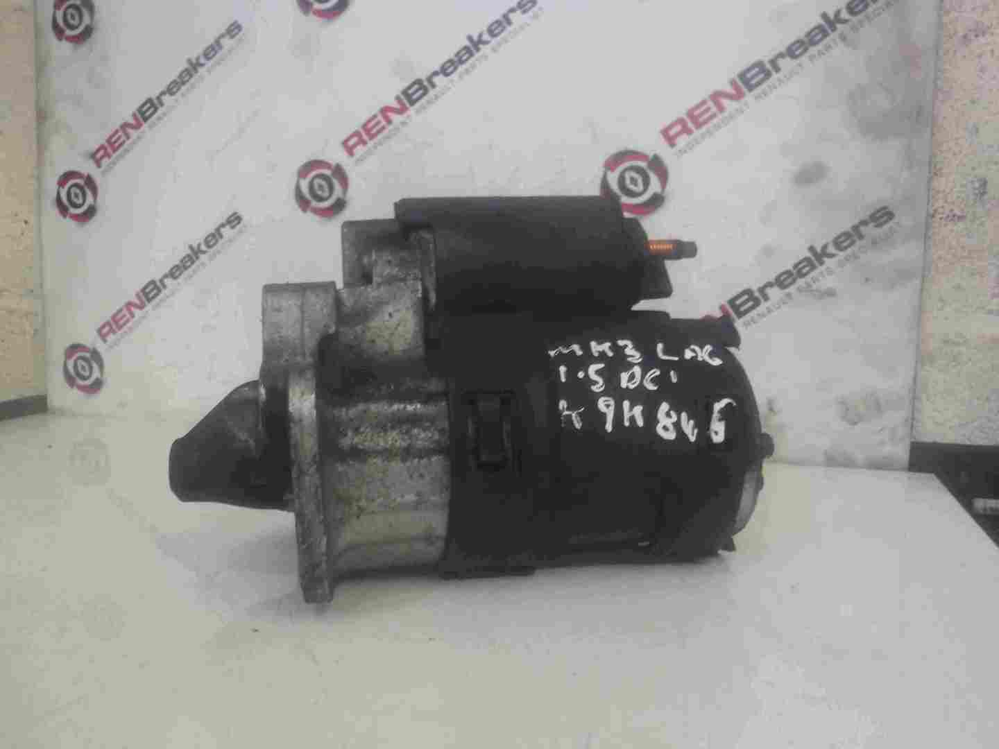 Renault Laguna MK3 2007-2012 1.5 DCi Starter Motor Starting K9K 846