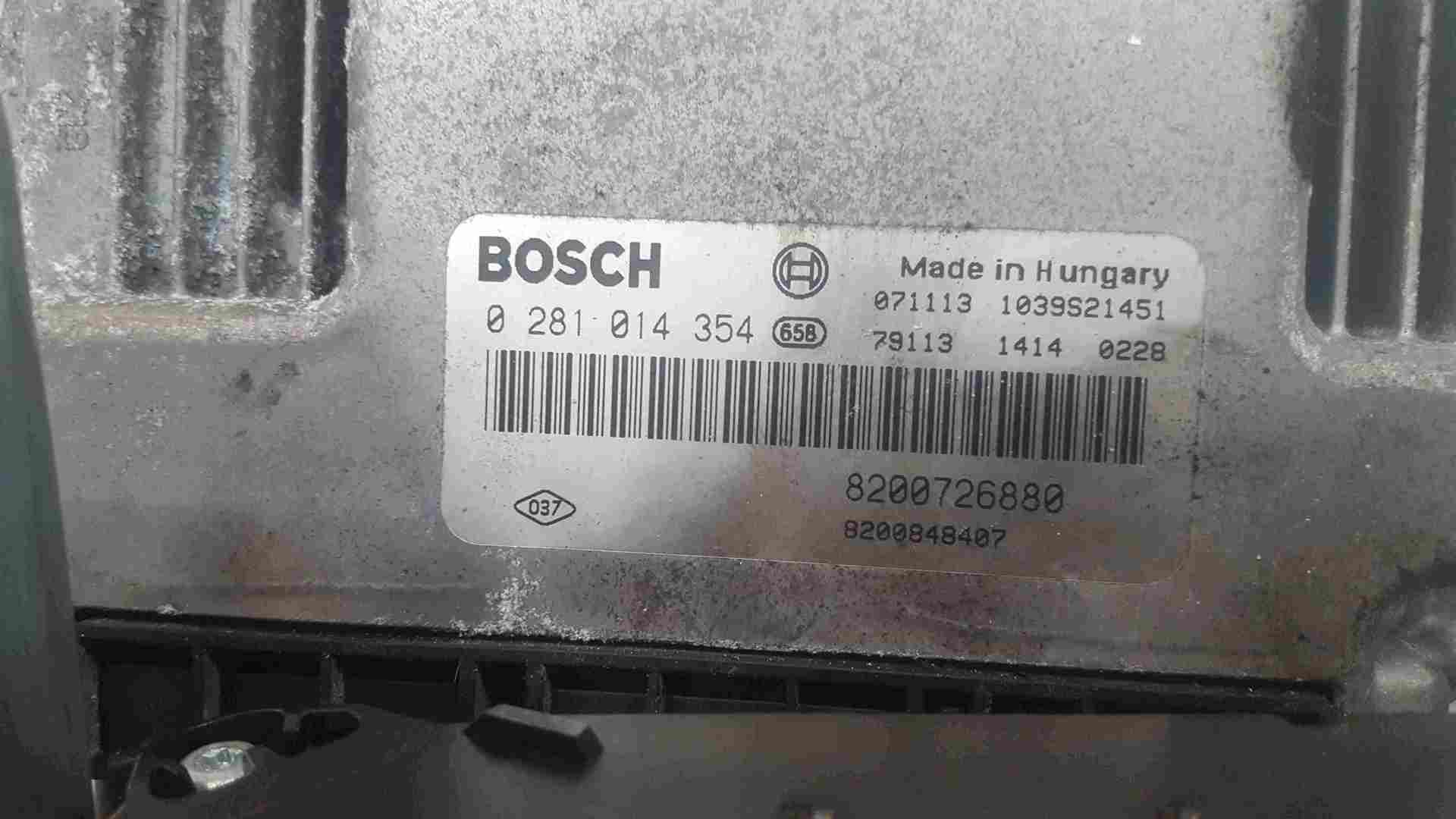 Thumb 2 Renault Laguna MK3 2007-2012 2.0 DCi ECU Set UCH BCM Lock Box + Key Card