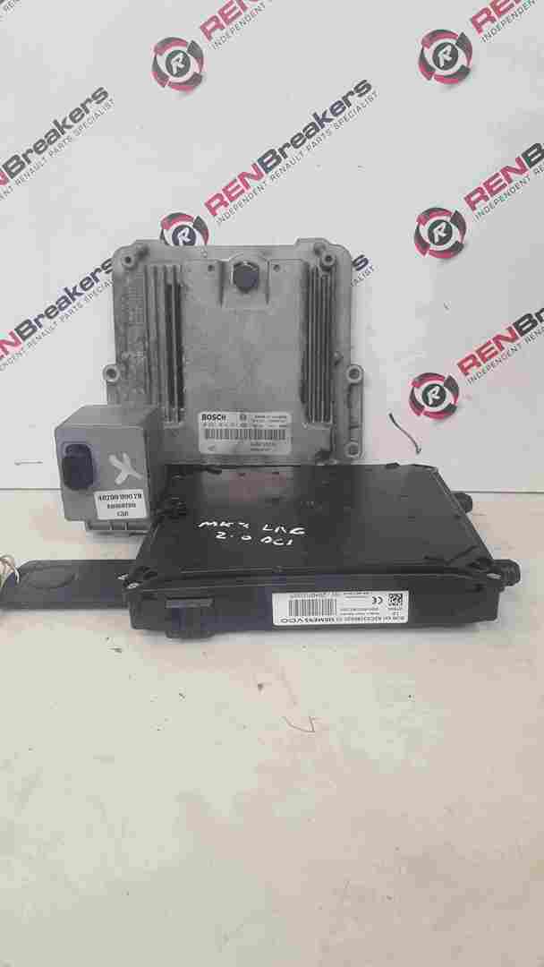Thumb 4 Renault Laguna MK3 2007-2012 2.0 DCi ECU Set UCH BCM Lock Box + Key Card
