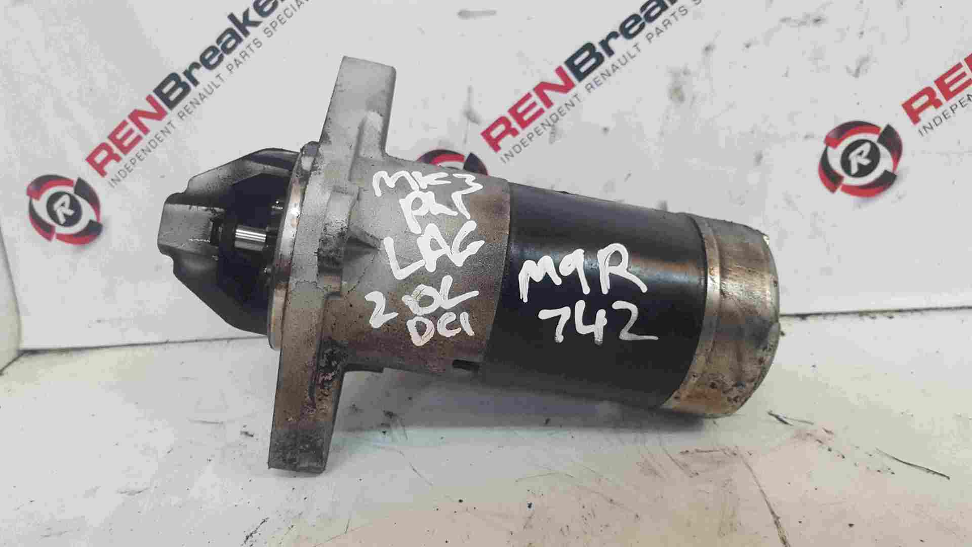 Thumb 2 Renault Laguna MK3 2007-2012 2.0 DCi RTX Starter Motor Starting M9R 742