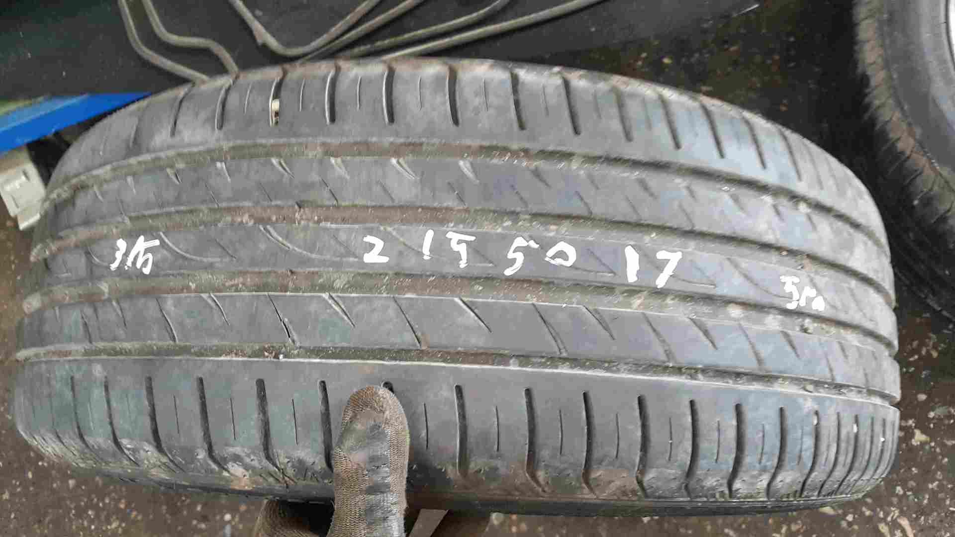 Thumb 2 Renault Laguna MK3 2007-2012 Alloy Wheel 17inch   Tyre 215 50 17 5mm 403000034R 3/5