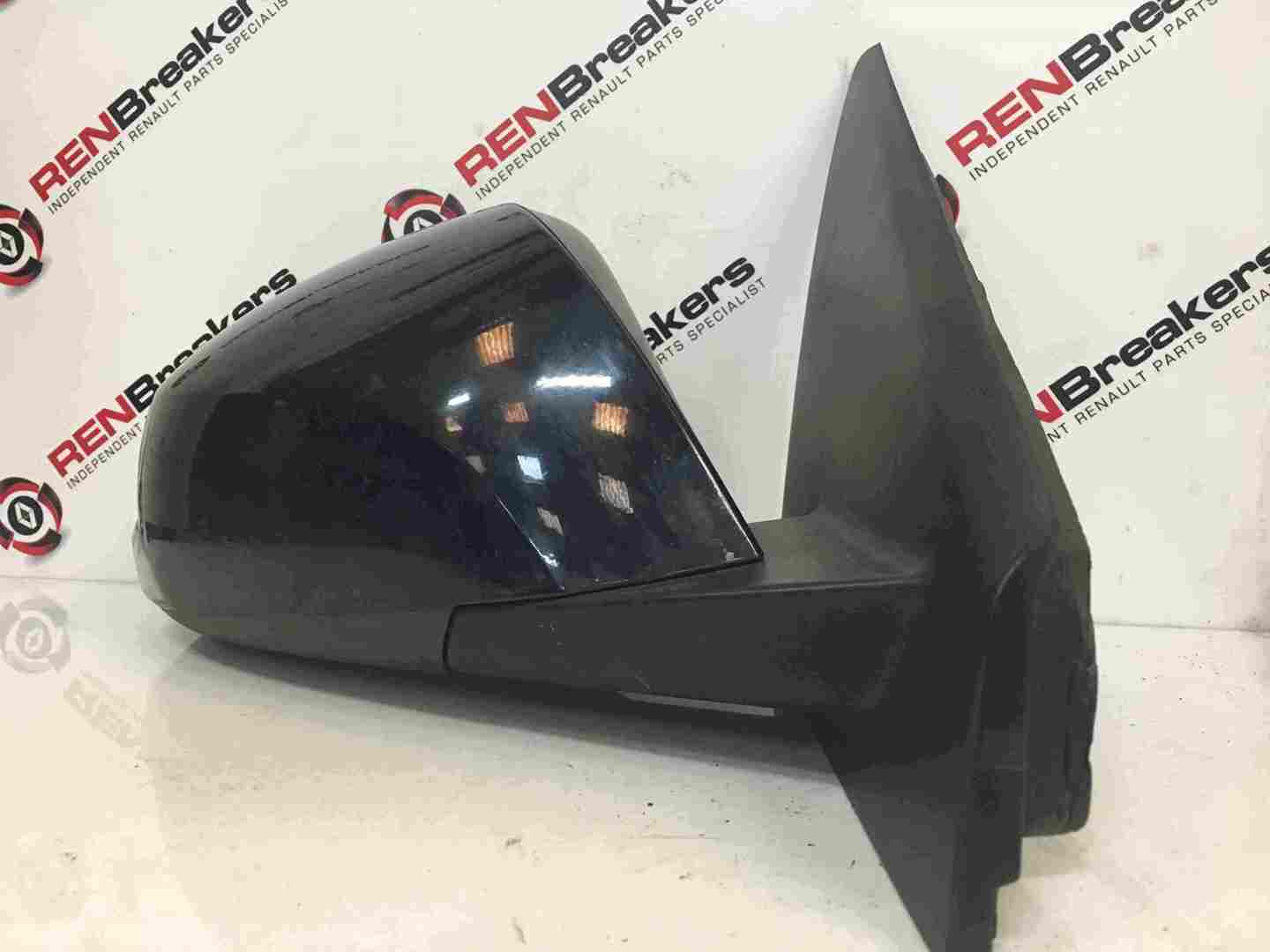 Renault Laguna MK3 2007-2012 Drivers OS Wing Mirror Blue OVD42