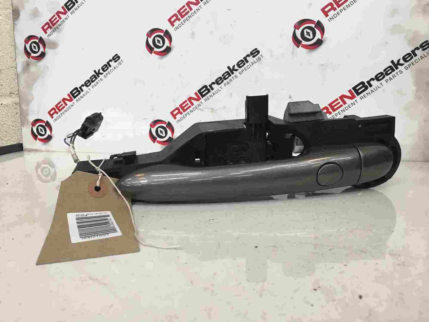 Renault Laguna MK3 2007-2012 Drivers OSF Front Door Handle Grey TEKND Keyless
