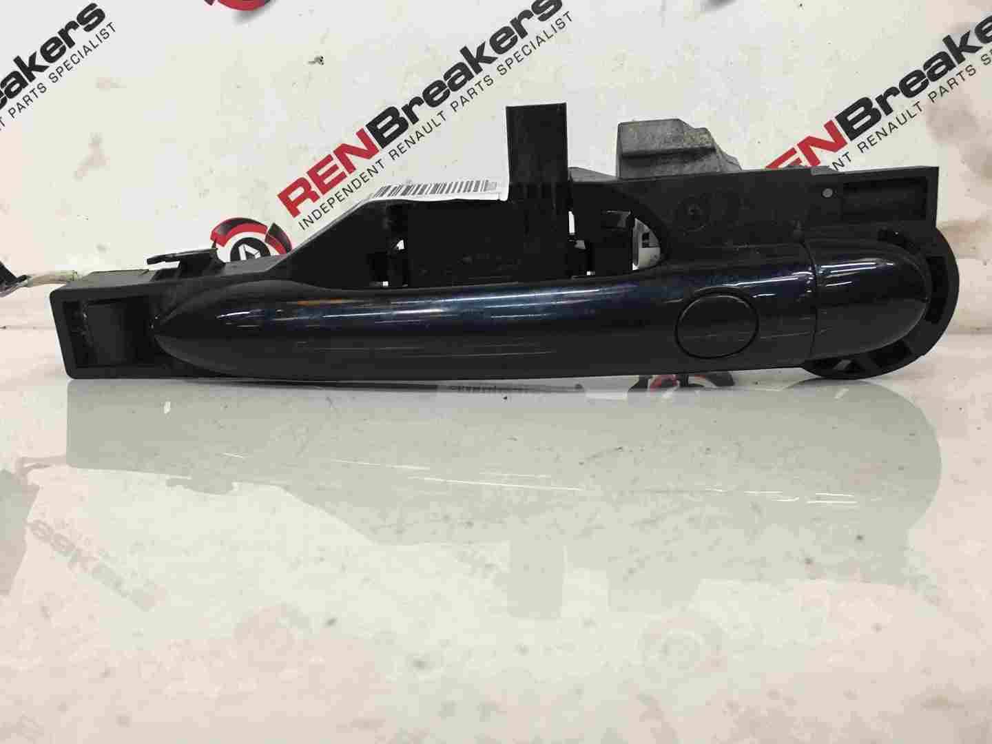 Renault Laguna MK3 2007-2012 Drivers OSF Front Exterior Door Handle Blue 472