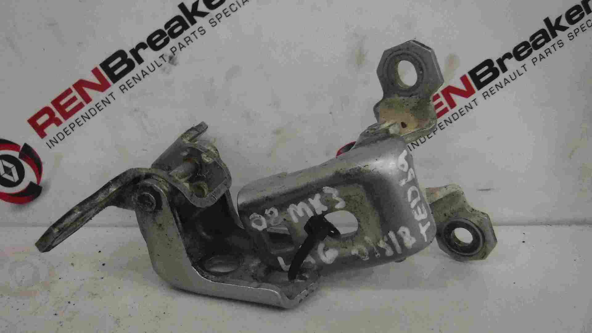 Renault Laguna MK3 2007-2012 Drivers OSR Rear Door Hinges Silver TED69