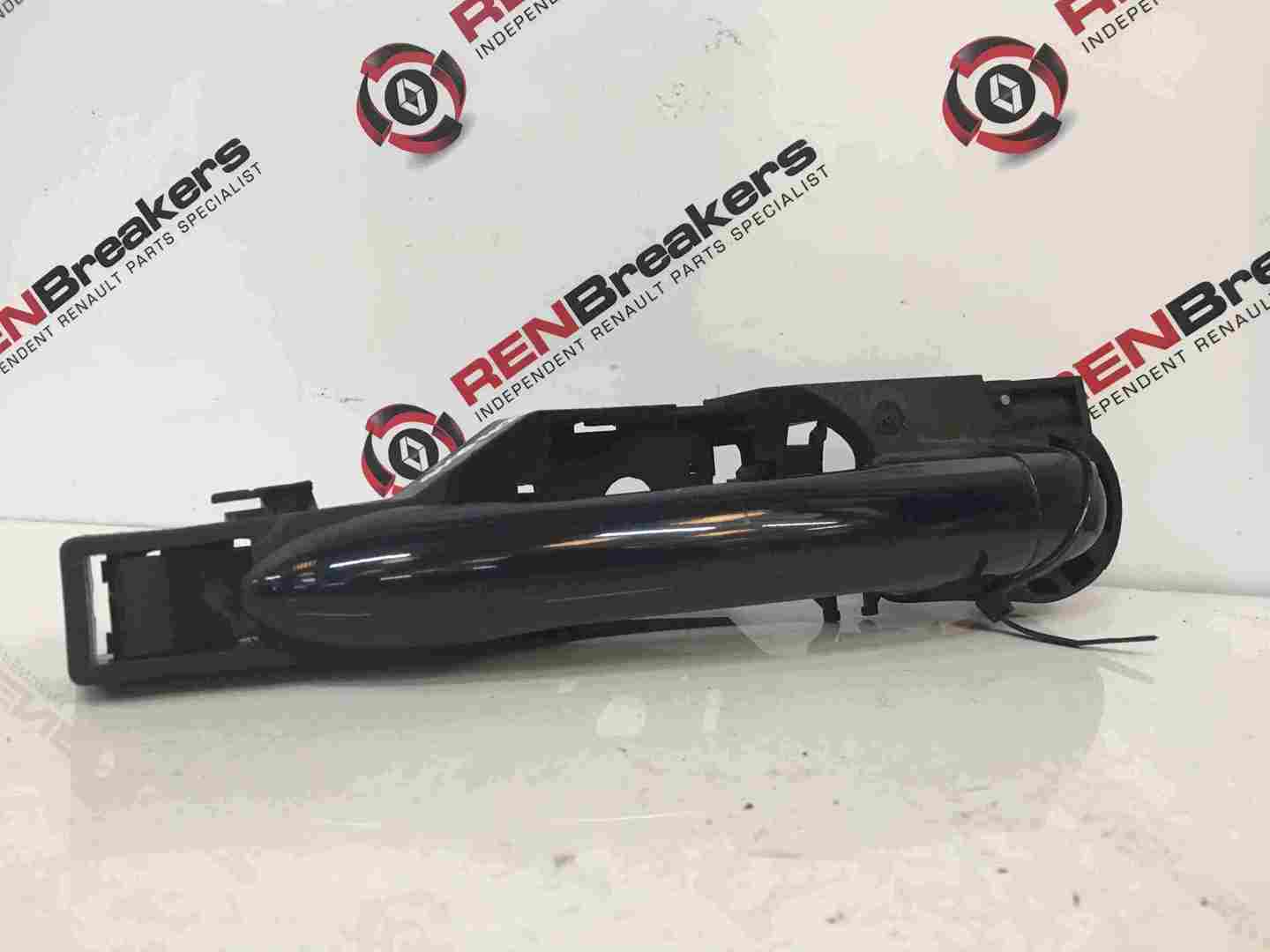 Renault Laguna MK3 2007-2012 Drivers OSR Rear Exterior Door Handle Blue OVD42