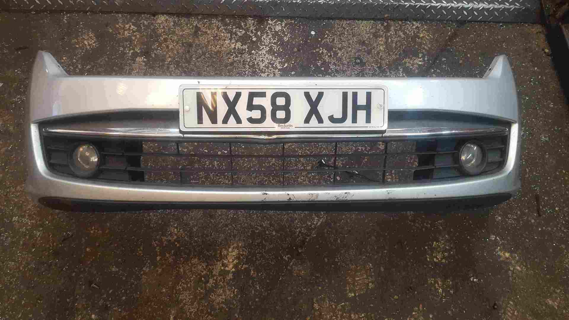 Thumb 6 Renault Laguna MK3 2007-2012 Front Bumper Silver TED69