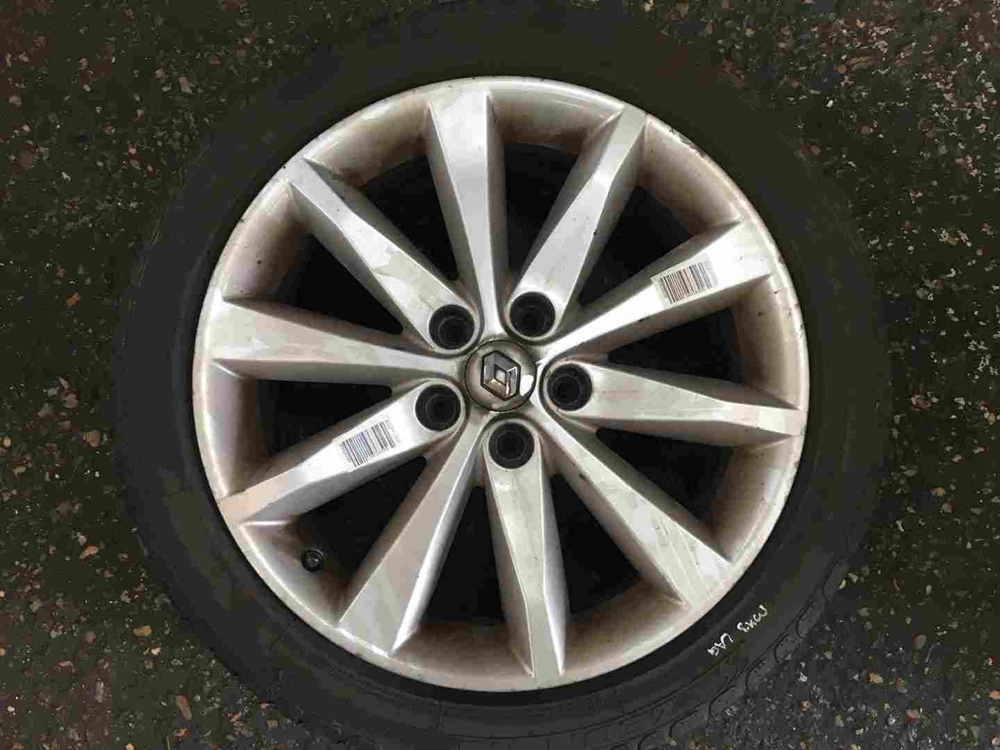 Renault Laguna MK3 2007-2012 Mille Miles Alloy Wheel 18inch + Tyre 225 45 18 7mm